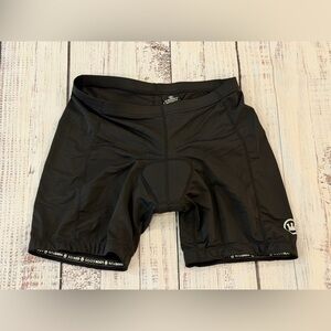 Canari Cycling Shorts Mens Large Black Gel Padded Bike Shorts EUC